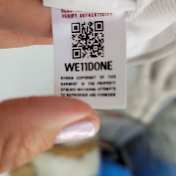 Welldone gray sweatshirt with reflective logo - Picture 10 of 15